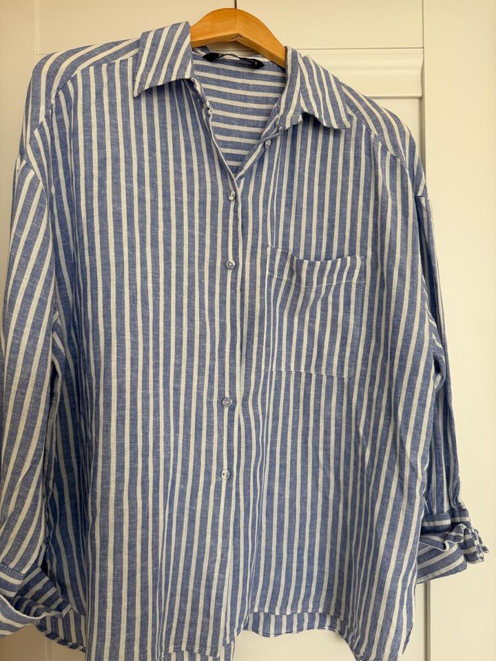 Льняная рубашка Zara