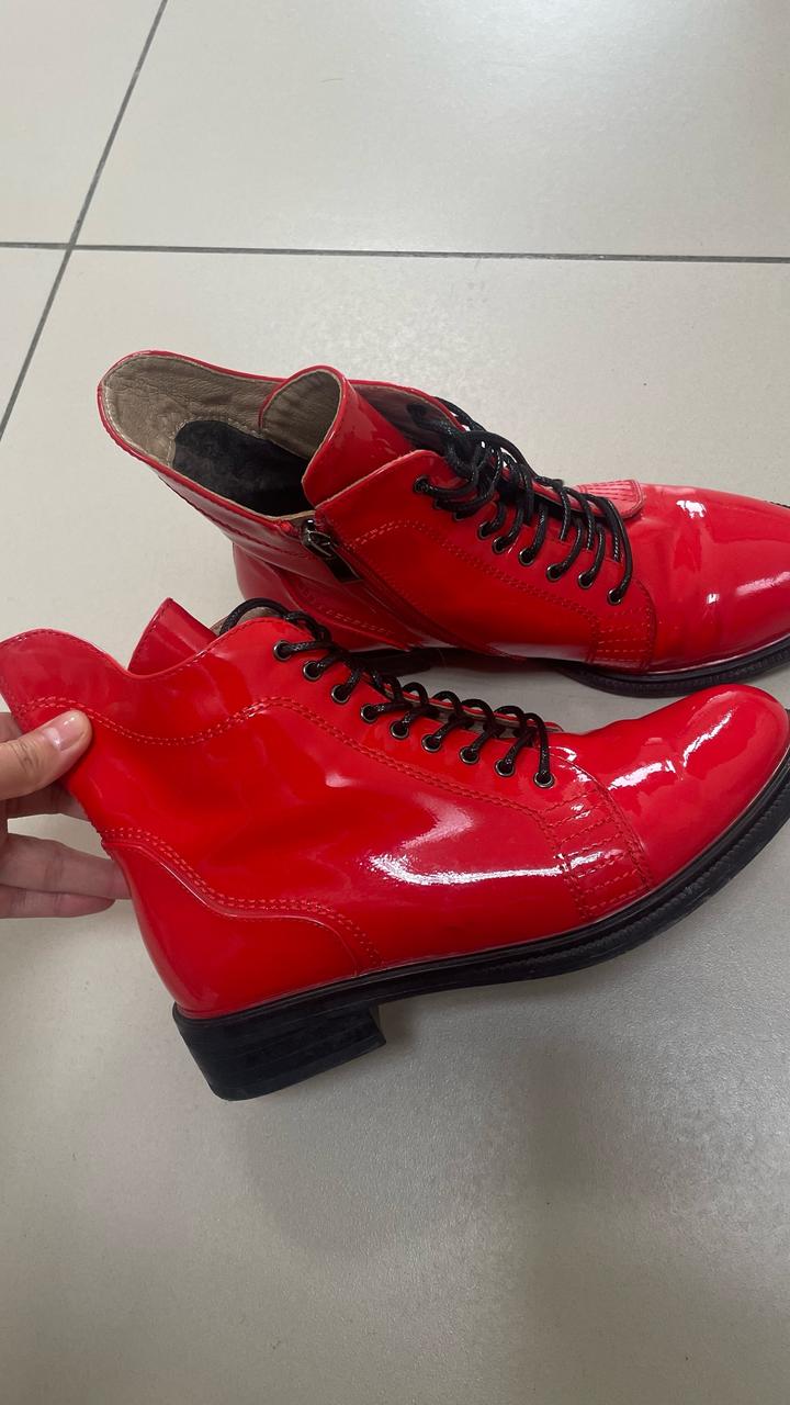 Красные ботинки 36рр