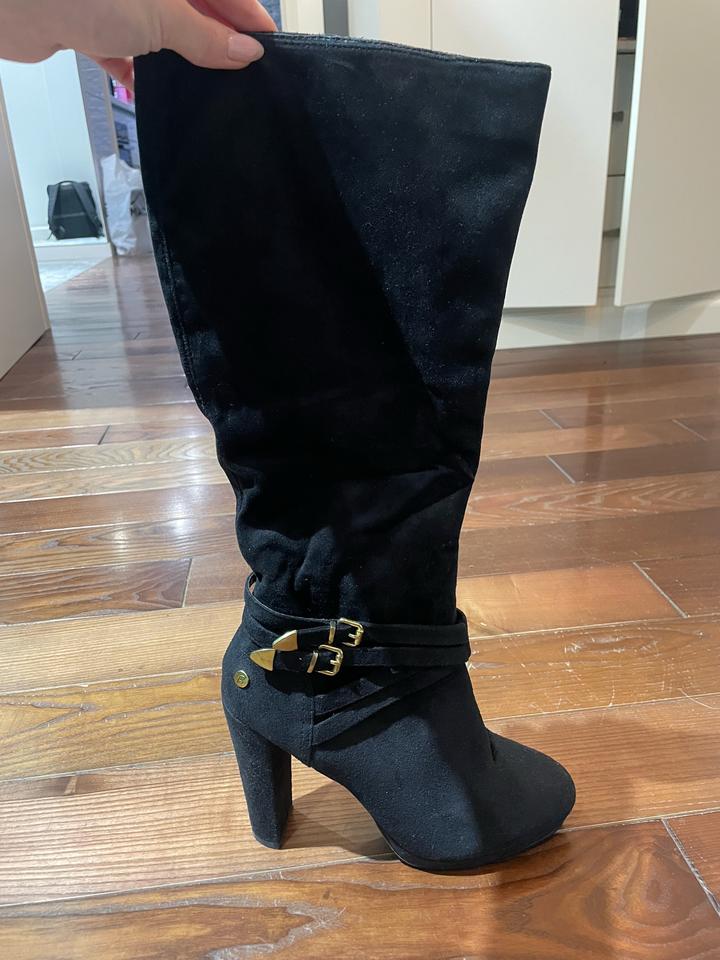 Черные ботфорты Blink