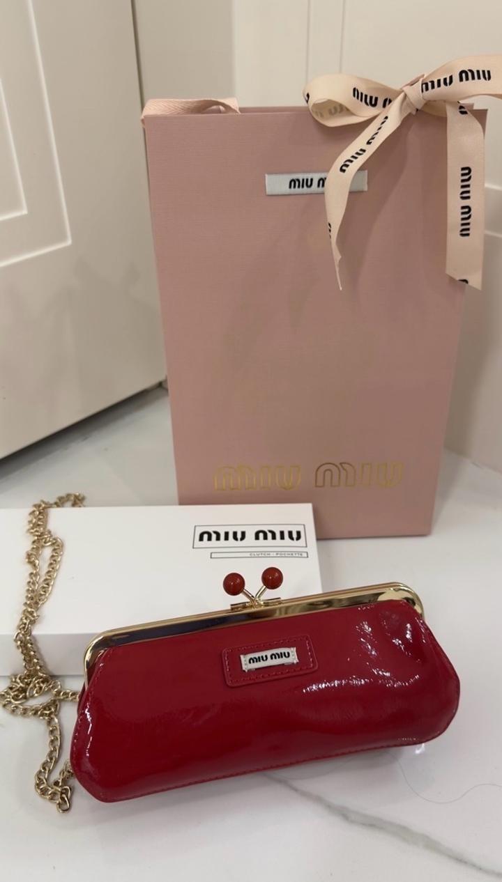 Косметичка клатч MiuMiu Parfums