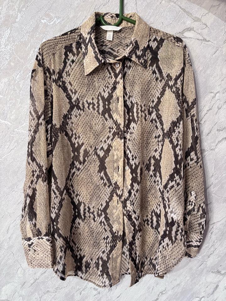 Прозрачная рубашка H&M