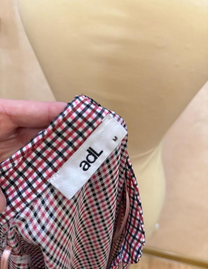 платье в клетку