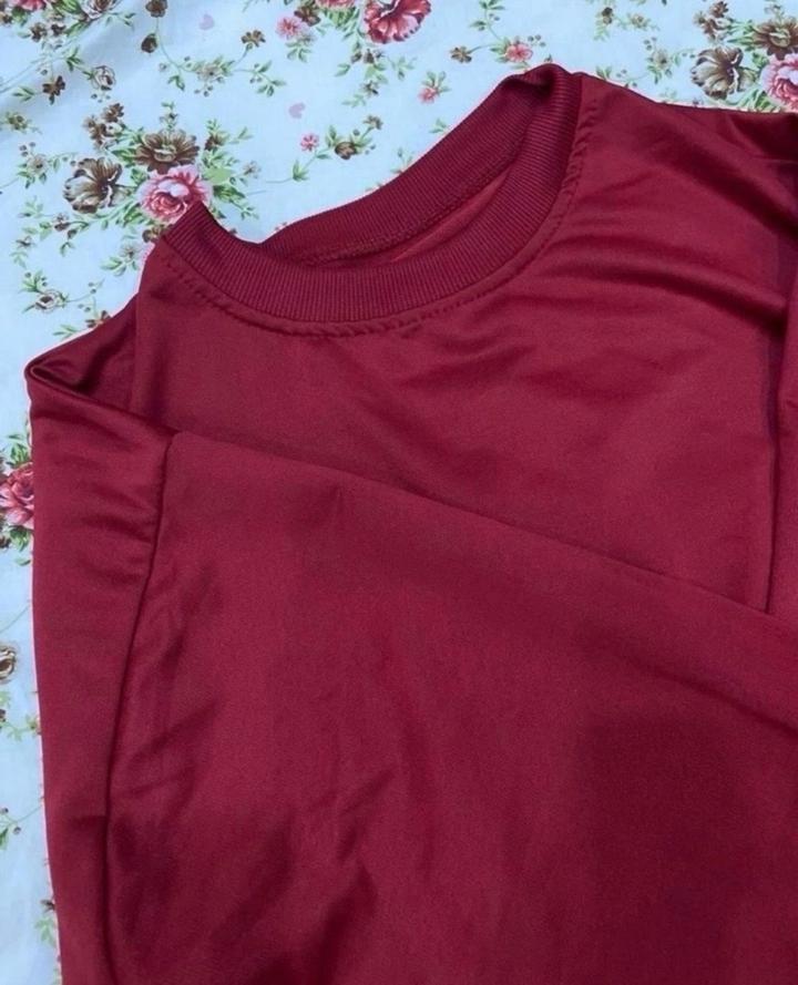 Свитшот бордовый