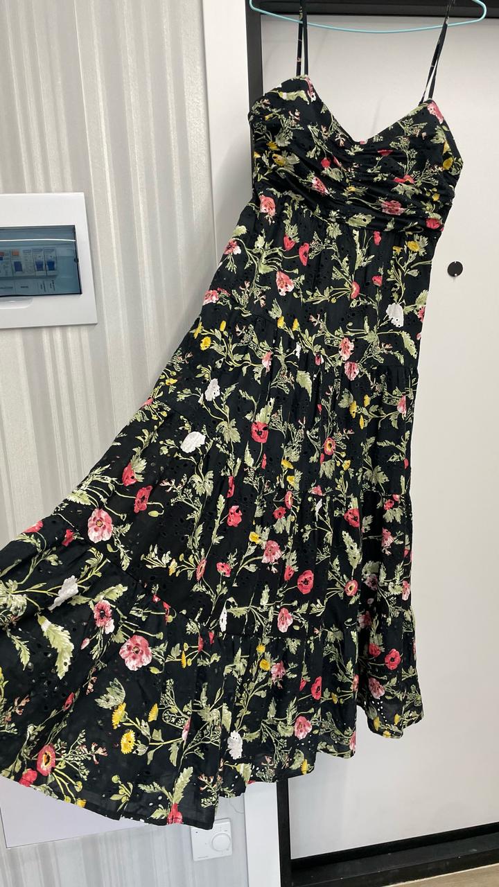 Платье с цветочками Zara