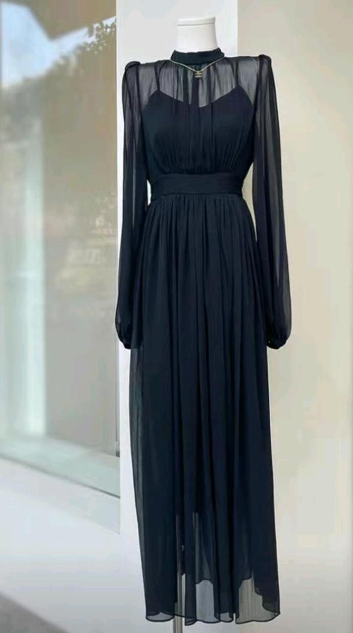 Платье из шифона