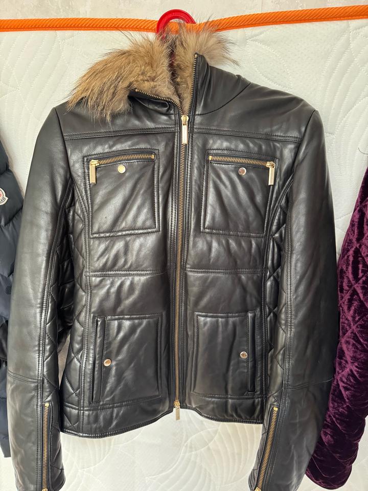 Куртка кожаная
