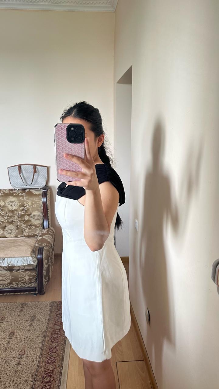 Белое платье Zara
