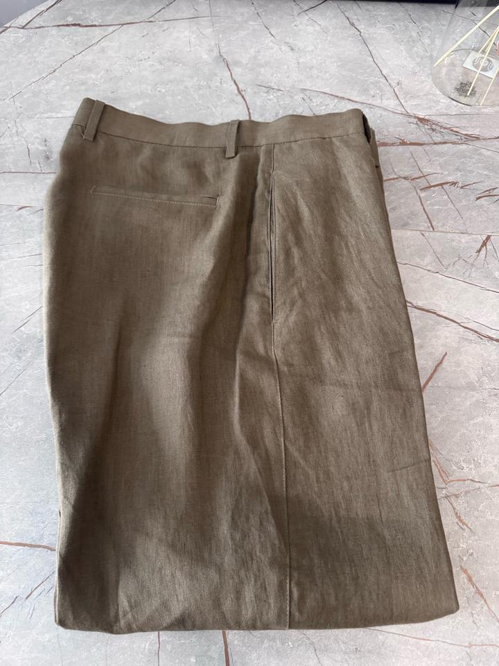 Костюм лен Massimo Dutti