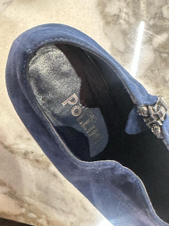 Винтажные Pollini ботинки на высоком каблуке