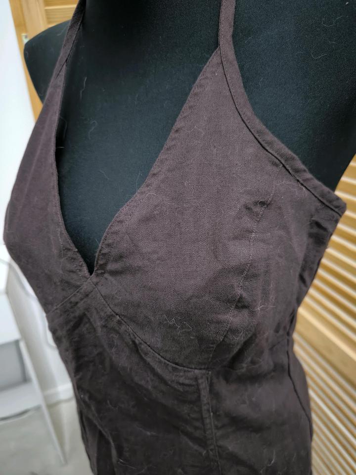 Льняное платье h&m новое