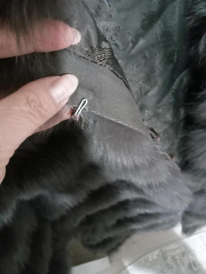 Шуба из песца