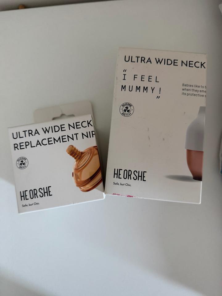 Heorshe бутылка и запасные соски