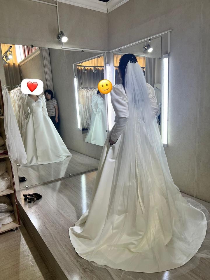 свадебное платье