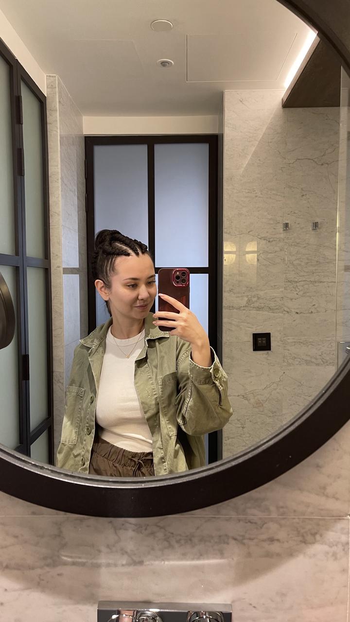 Куртка Zara хаки