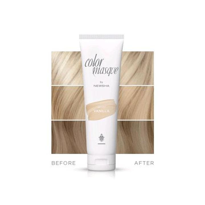 Тонирующая маска «Бархатная ваниль» NEWSHA color masque Velvet Vanilla 150 мл