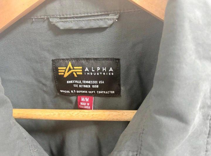 Alpha industries бомбер ветровка