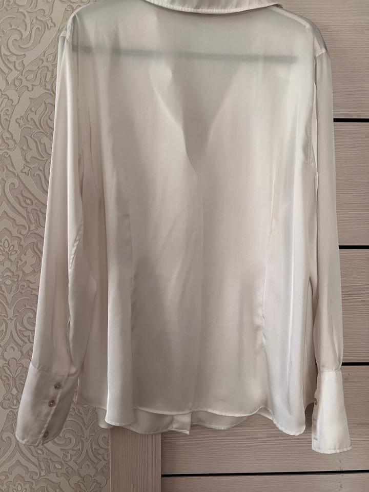 белая рубашка H&M