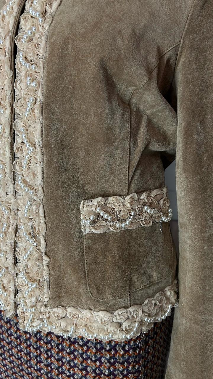 Замшевая куртка