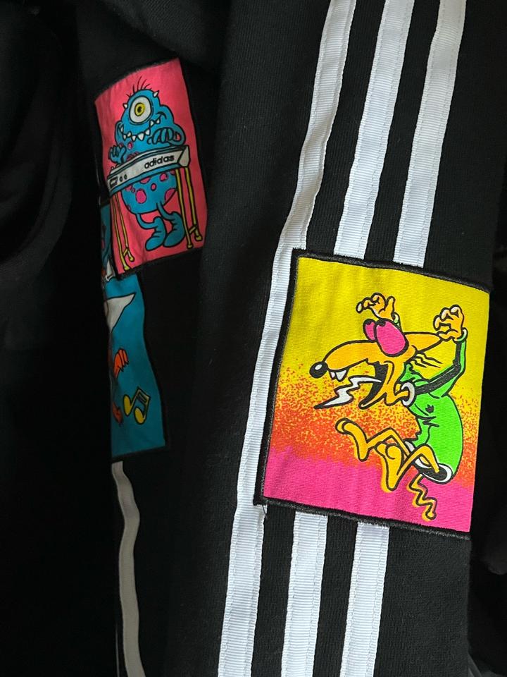 Adidas x Jeremy Scott 50% hoodie