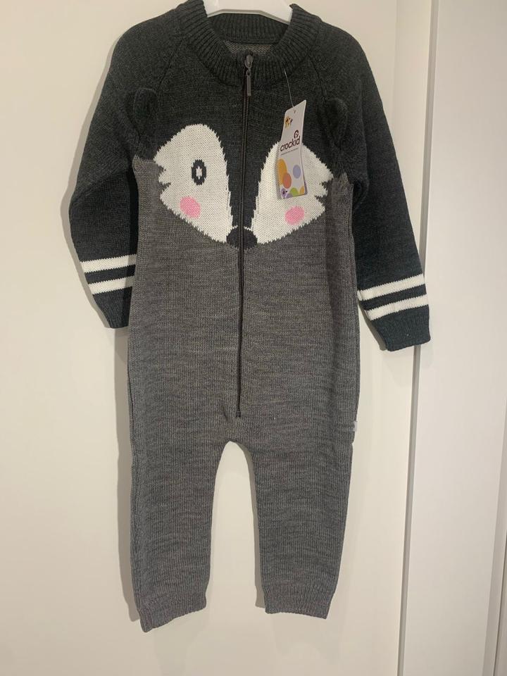 Комбинезон вязаный Crockid 80-86 рост