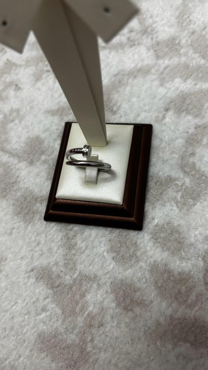 Cartier кольцо из титана размер 18