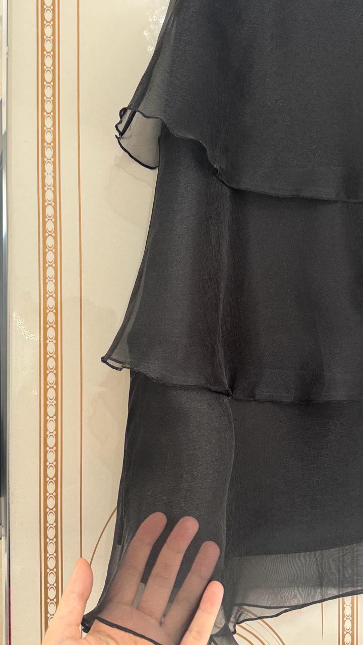 Ярусная шифоновая юбка H&M