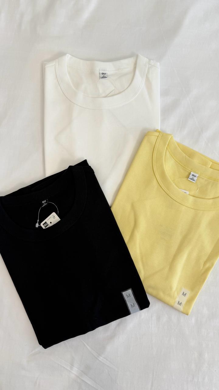 Uniqlo базовые футболки