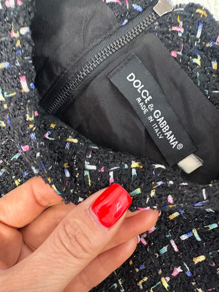 Твидовое платье