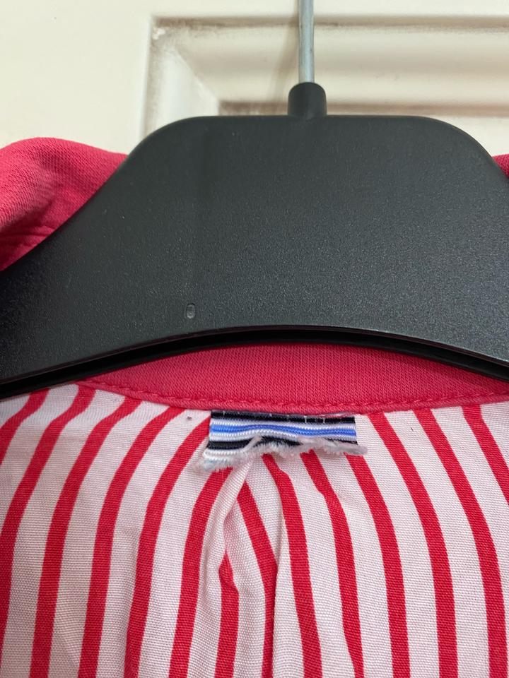 Пиджак трикотажный розовый