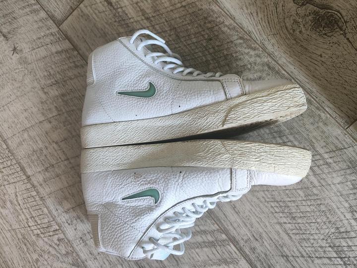 Nike Sb Blazer Mid Premium White Glacier