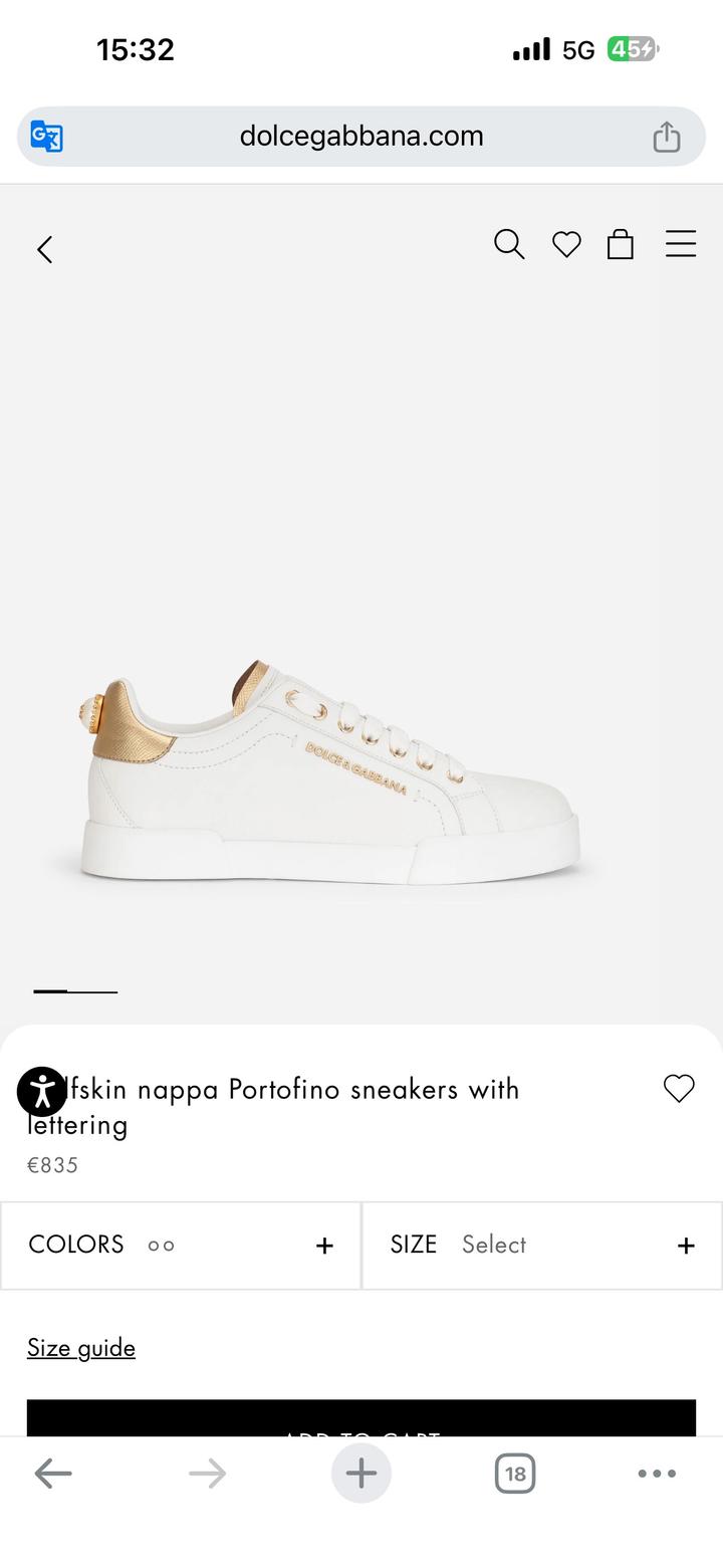 Кроссовки Dolce & Gabbana