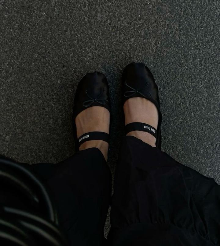 Балетки miu miu