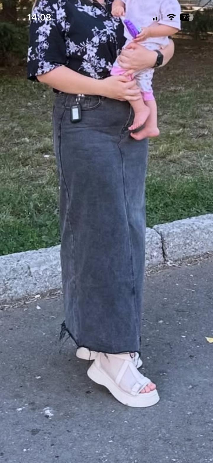 Джинсовая юбка