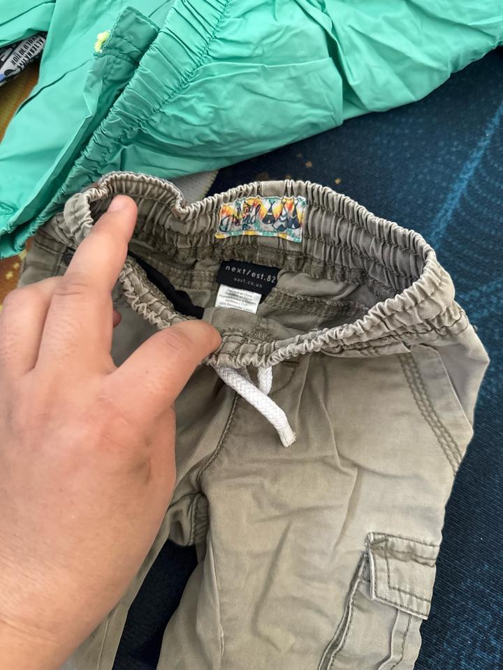 Пакет вещей 86см,штаны,кофта,2 ветровки