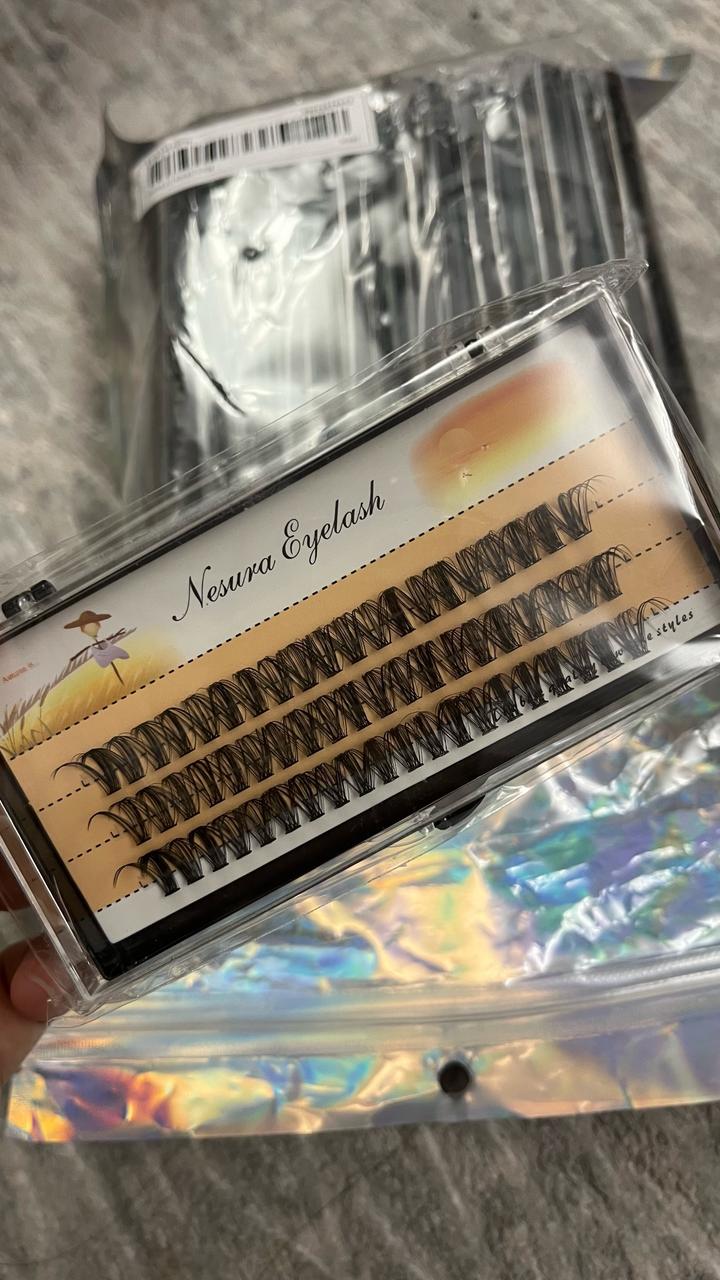 Ресница несура 10упаковок 13мм, цена за 10упаковок