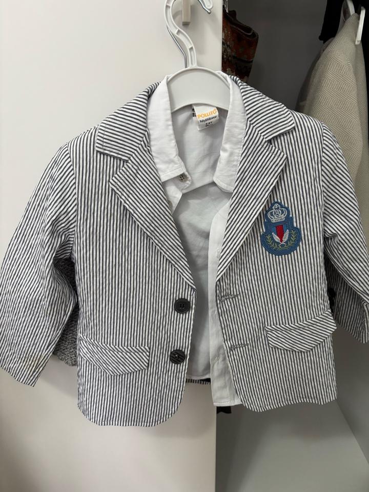 Пиджак с рубашкой