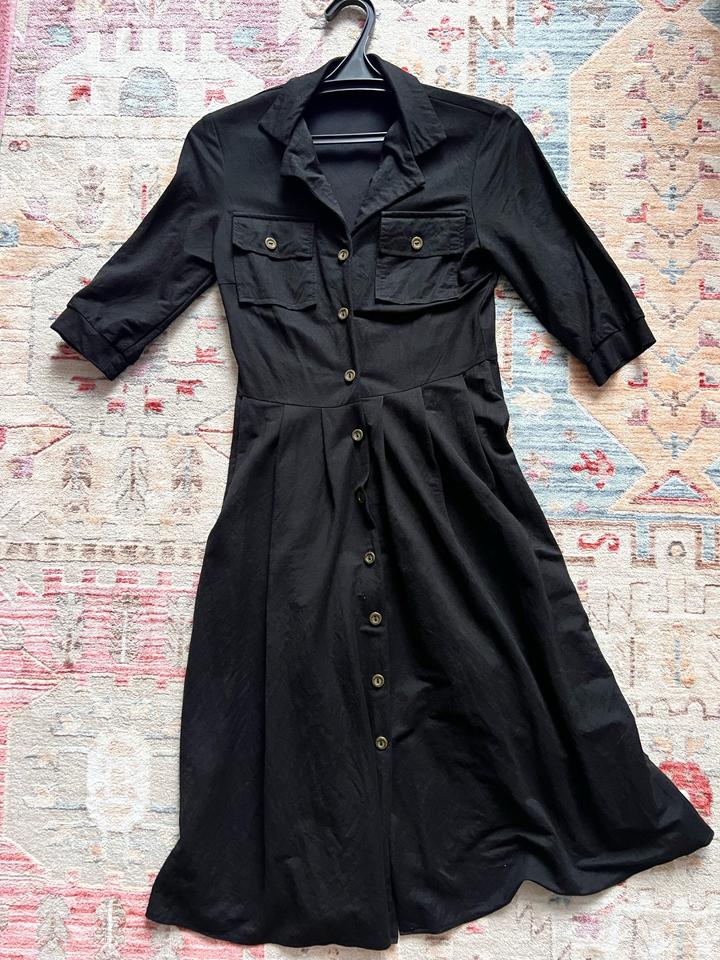 Платье черное