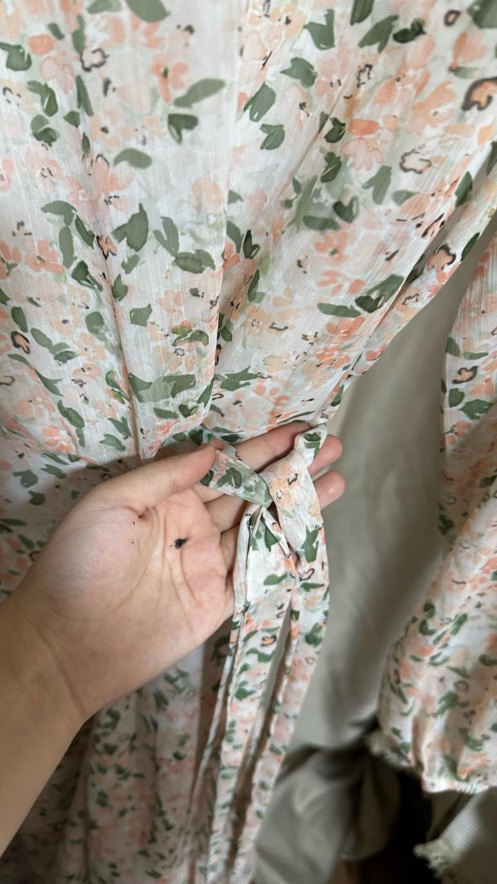 летнее платье с цветочками RESERVED