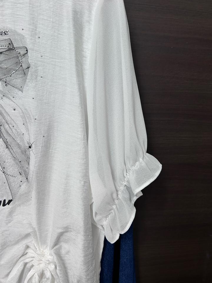 Белая блузка новая