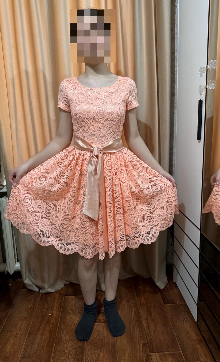 Нежное платье