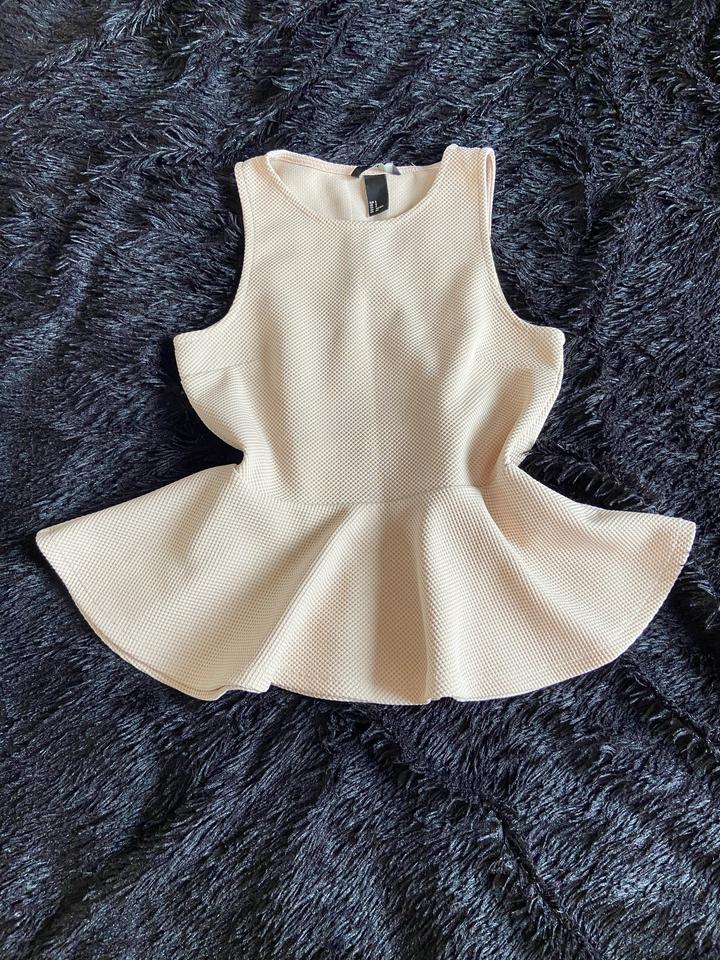 Бежевая блузка H&M