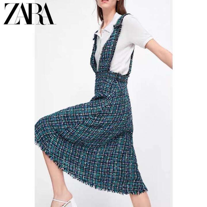 Твидовый сарафан Zara