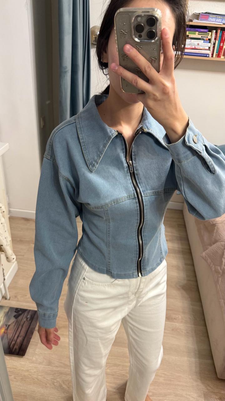 Новая Джинсовая рубашка