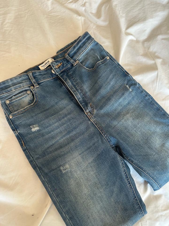 Скини джинсы Pull&Bear