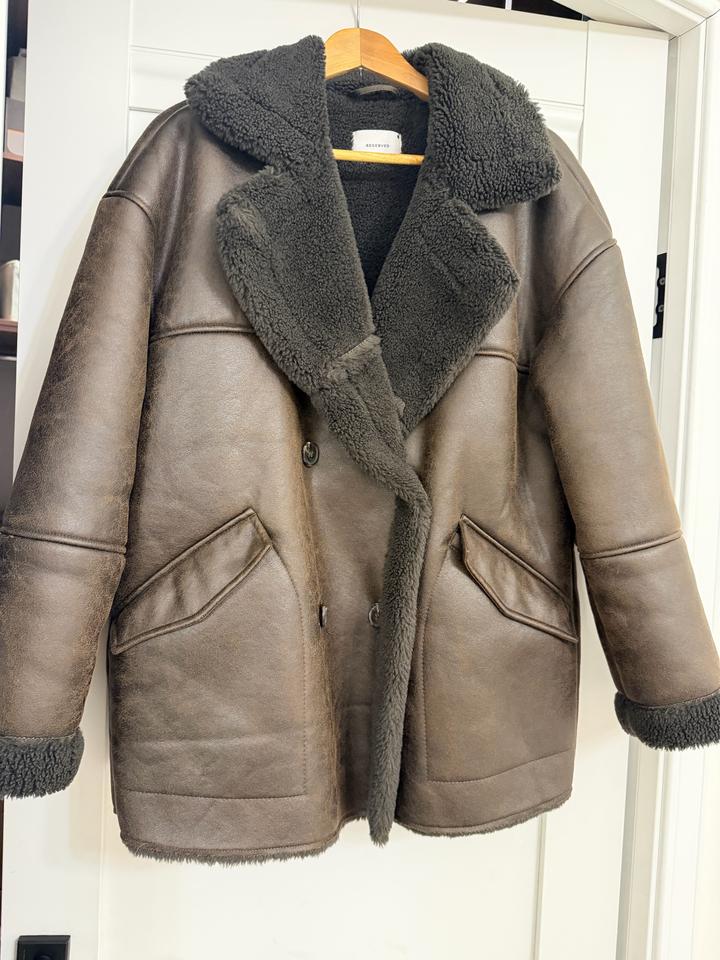 Дубленка из искусственных материалов