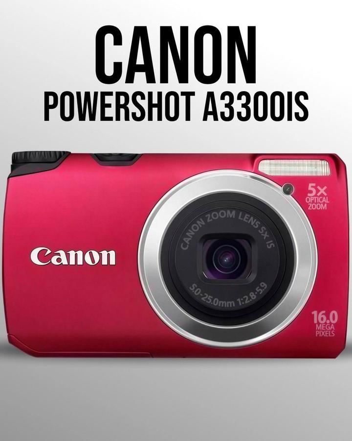 Цифровой фотоаппарат/мыльница Canon PowerShot A3300IS