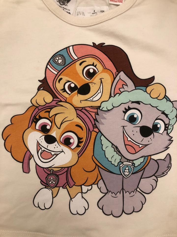 Zara Paw patrol 4 года 104 см