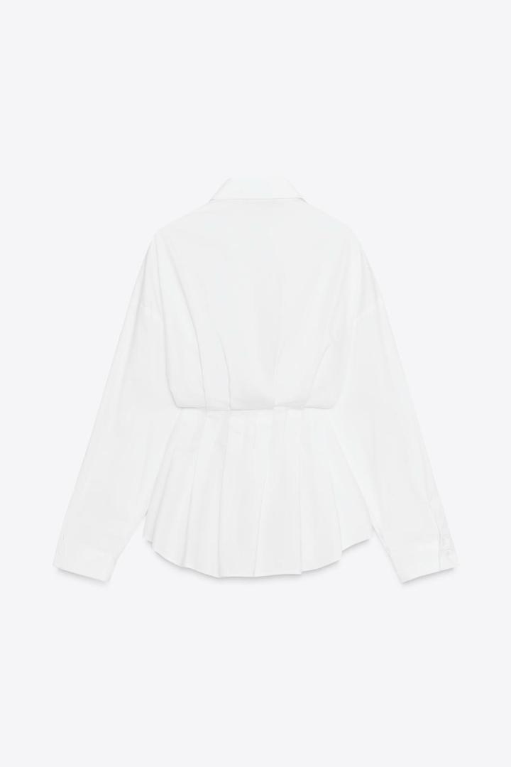 Приталенная рубашка Zara