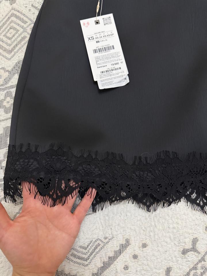 Юбка шелк хxs Зара