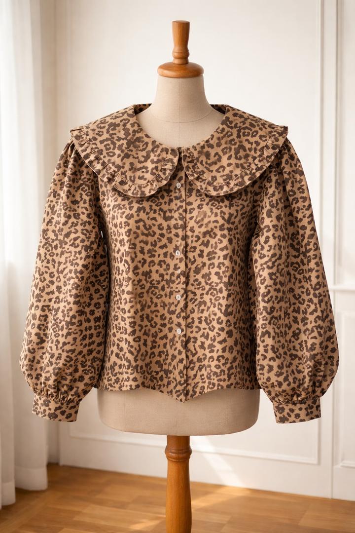 Вельветовая блуза